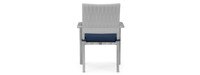 Portofino® Comfort Set of 8 Sunbrella® Outdoor Dining Chairs - Laguna Blue